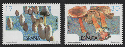 SCG12163 - Spain 1995 Wild Mushrooms – Coprinus comatus & Dermocybe cinnamomea