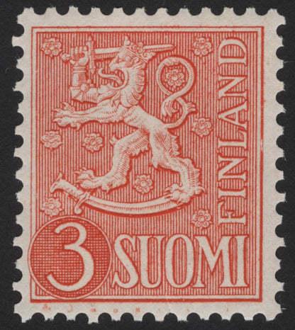 SCG12179 - Finland Heraldic Lion Definitive Pair – 3 & 5 Suomi