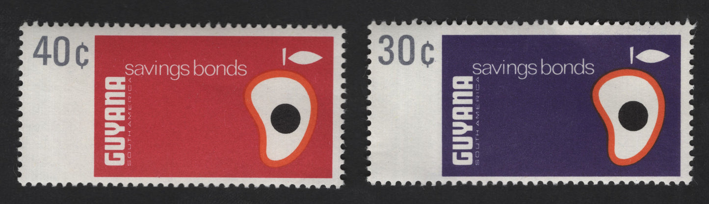 SCG12197 - Guyana Savings Bonds Promotion – 30c & 40c Pair