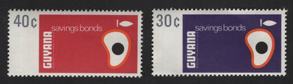 SCG12197 - Guyana Savings Bonds Promotion – 30c & 40c Pair