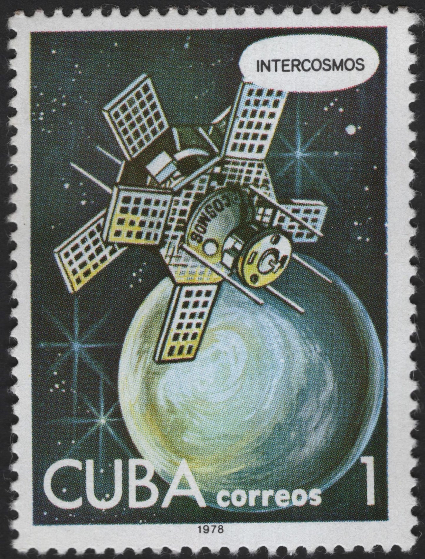 SCG12332 - Cuba 1978 – Intercosmos & Venus IX Space Exploration Commemorative Set