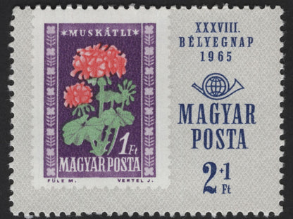 SCG12201 - Hungary 1965 Stamp Day (XXXVIII Bélyegnap) Semi-Postal Set