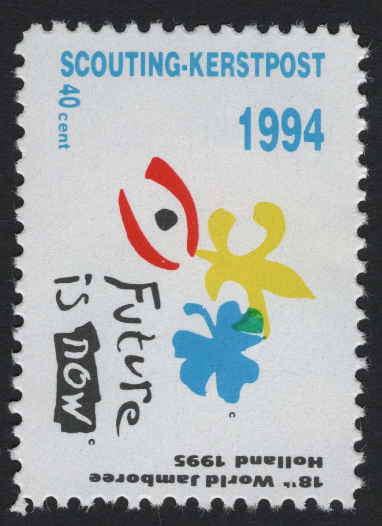 SCG8409 - Netherlands 1994 Scouting Christmas Post – “Future is Now”