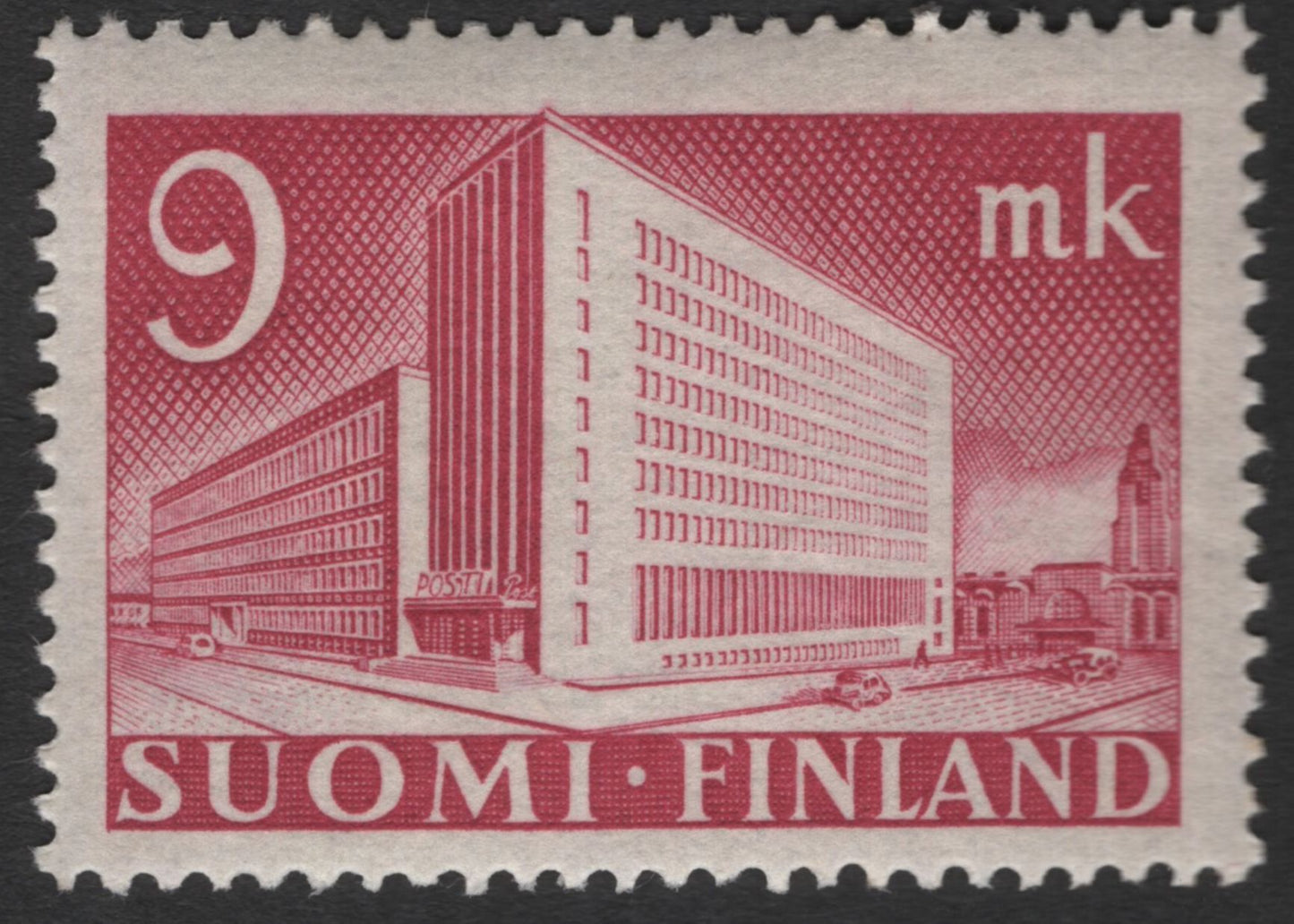 SCG12101 - Finland Post Office Building Definitive Pair (7 mk & 9 mk)
