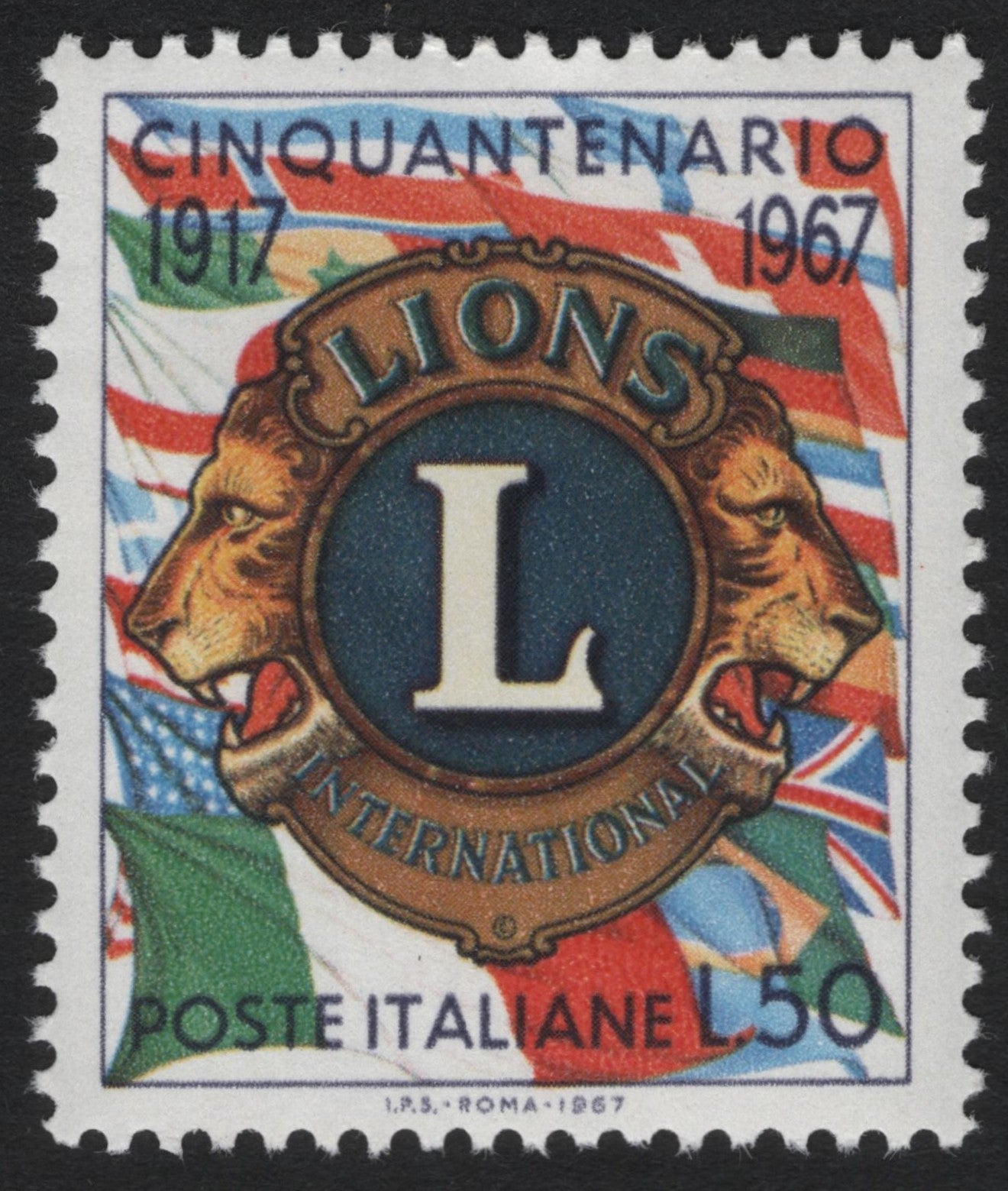 SCG8399 - Italy 1967 – 50th Anniversary of Lions International