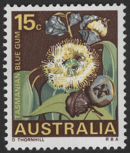 SCG12098 - Australia Native Flora Series – Sturt’s Desert Pea & Tasmanian Blue Gum Pair