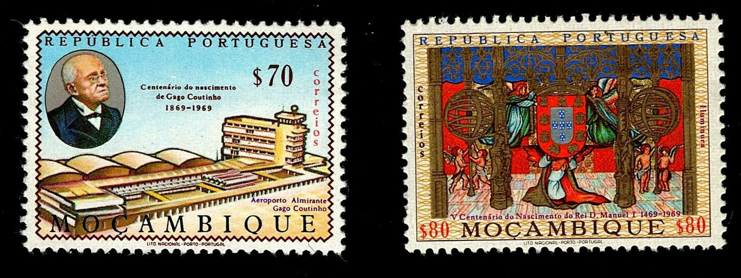 SCG156 1969 Mozambique Commemorative Stamps – Explorers & Royalty of Portugal