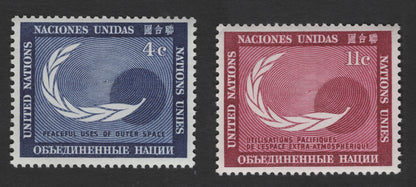SCG12147 - United Nations – Peaceful Uses of Outer Space (Definitive Pair)