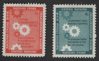 SCG12151 - United Nations ECOSOC – Economic and Social Development Commemorative Pair