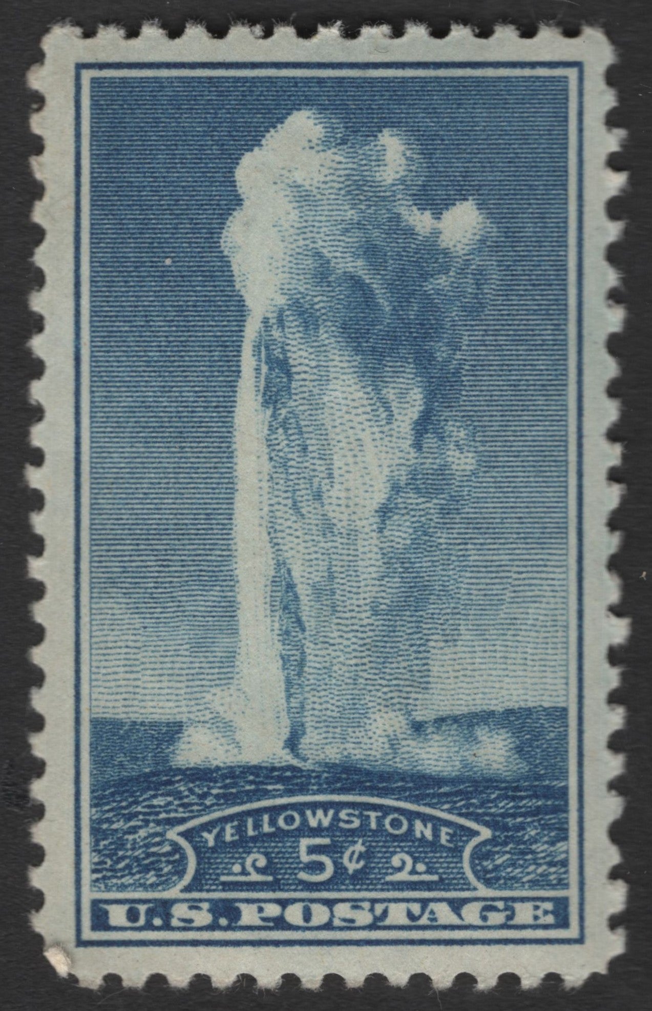 SCG11420 - United States – 5¢ Yellowstone (Old Faithful Geyser) Commemorative