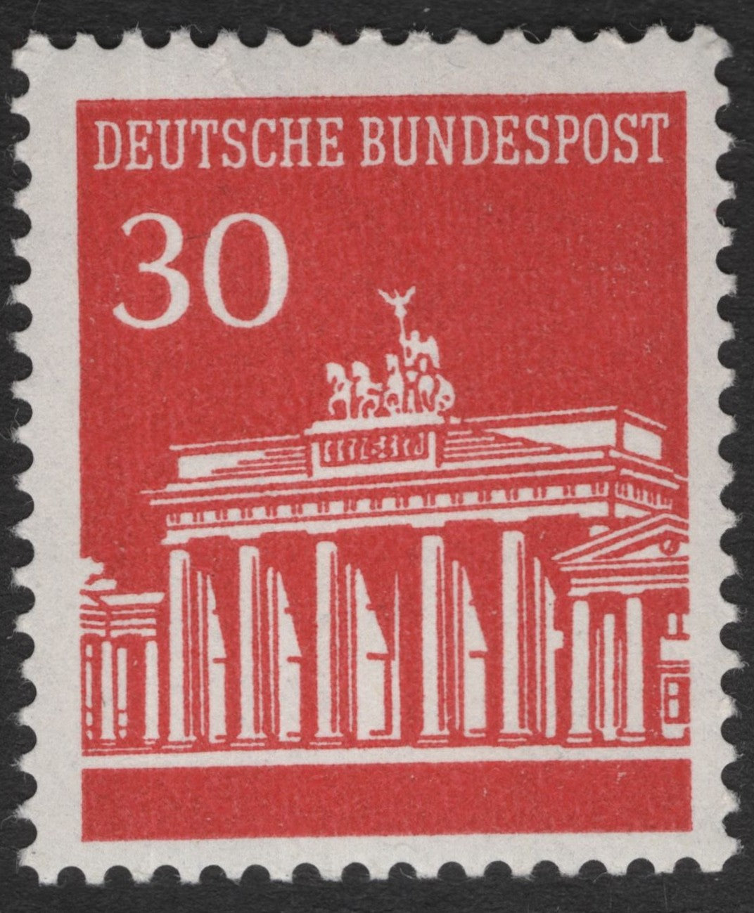 SCG11526 - Brandenburg Gate – 30 Pfennig Definitive (Germany)