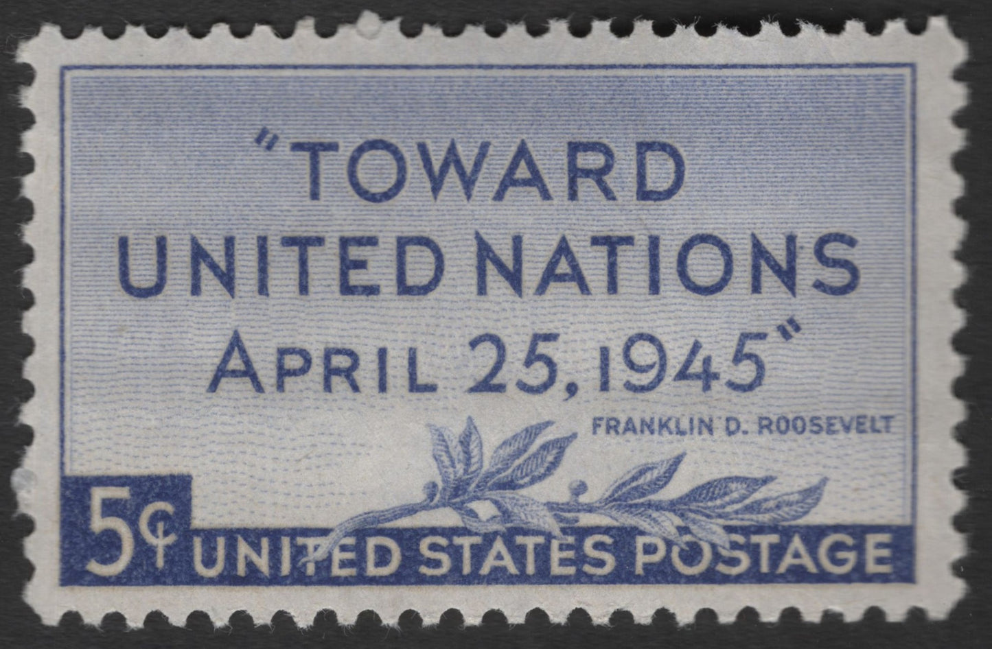 SCG11460 - Toward United Nations – San Francisco Conference Commemorative, 5¢ (1945)