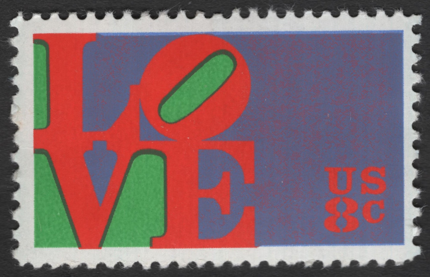 SCG11605 - United States – “LOVE” Pop Art Typography, 8¢