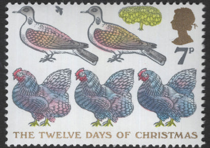 SCG12139 - Great Britain 7p “The Twelve Days of Christmas – Birds” Commemorative Stamps