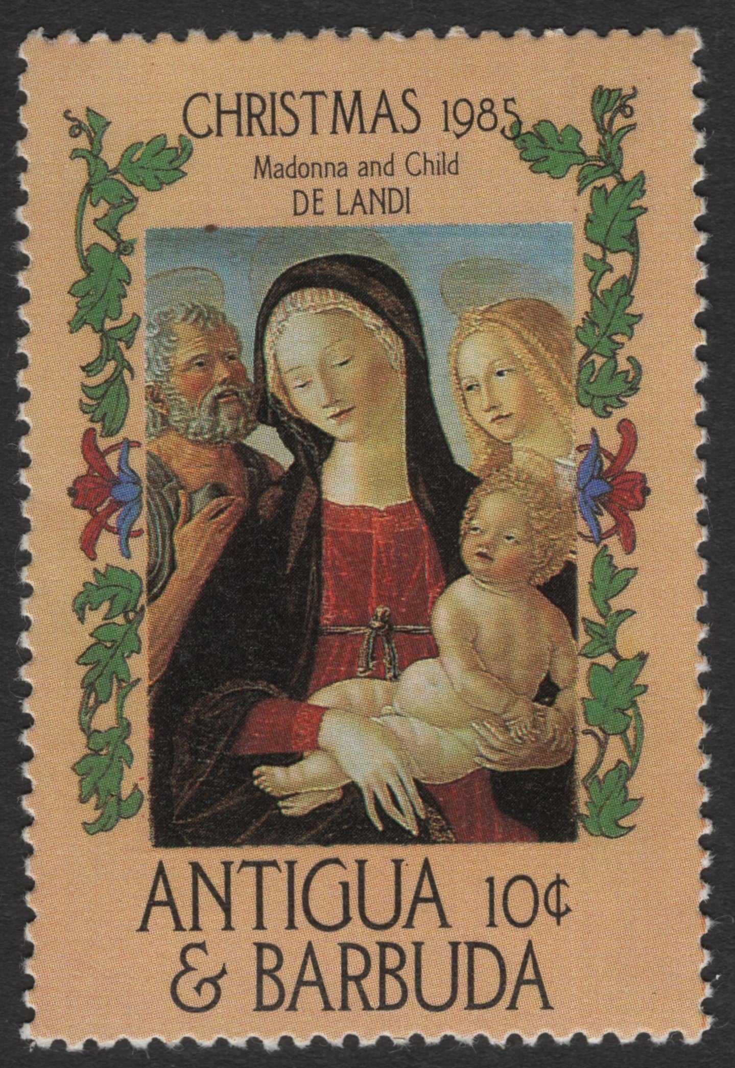 SCG11498 - Christmas 1985 – Madonna and Child (De Landi) 10¢